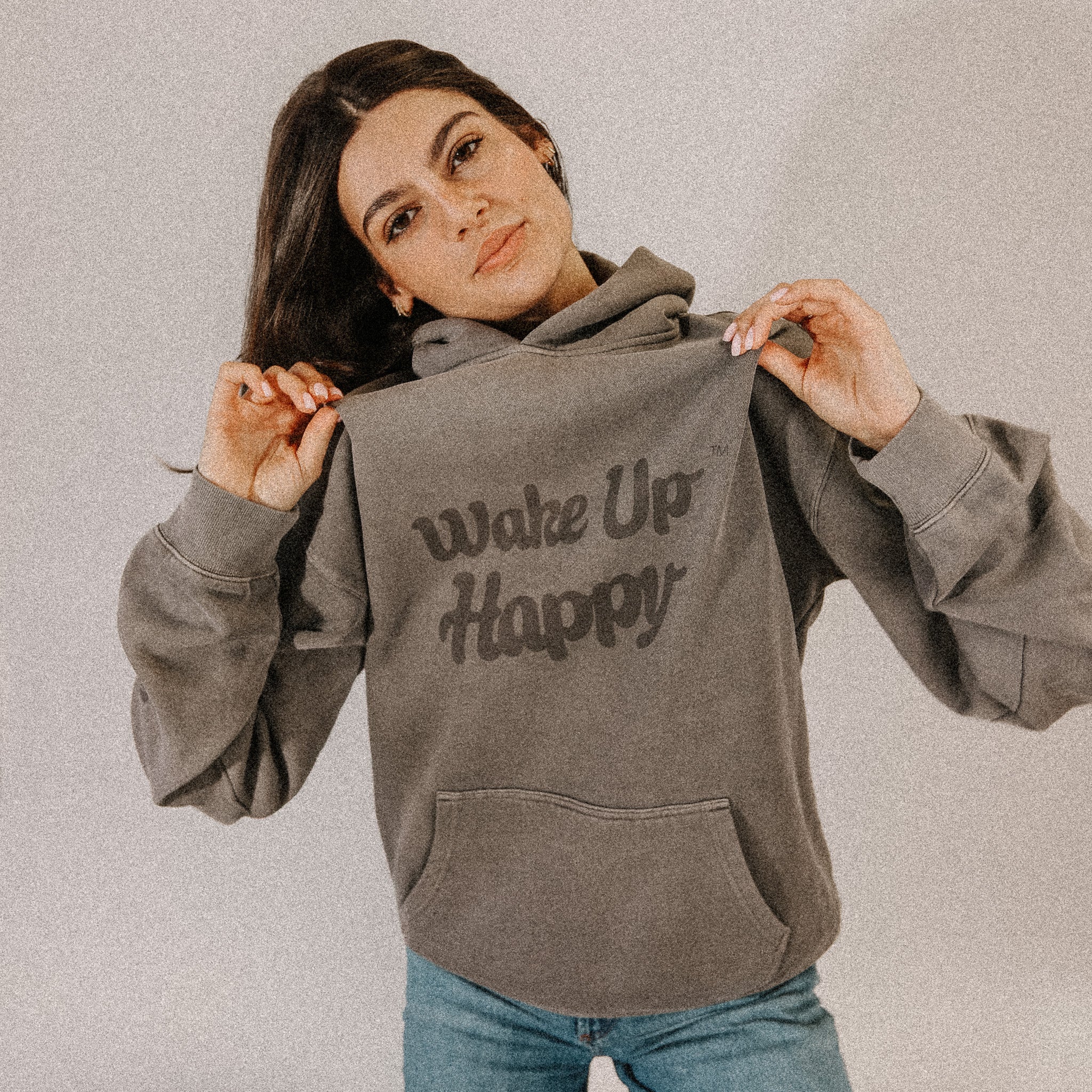 Happy Hoodie - Grey – DrinkSip